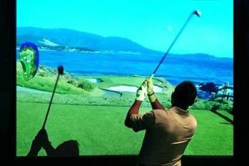 Golf Simulator Lessons For Child (from £10) or Adult (from £16) (Up to 73% Off)