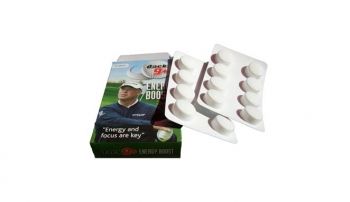 16 Back 9+ Energy Tablets for Golfers – Delivery Included
