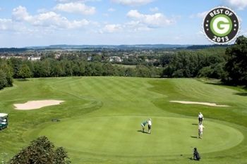 Day of Golf Plus Burger For Two (£15) or Four (£29) at Thornbury Golf Centre (Up to 77% Off)