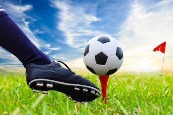 Footgolf Plus Burger and Chips For Two from £15 at Abbey Hill Golf Centre (Up to 72% Off)