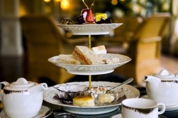 Afternoon Tea For Two or Four from £15 at Thornbury Golf Centre (Up to 52% Off)