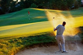 Mansfield Golf Club: 18 Holes, Range Balls and Coffee For Two or Four from £14 (Up to 62% Off)