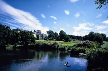 18 Holes of Golf Plus a Bacon Roll and Hot Drink For Two from £25 at 4* Shrigley Hall Hotel (Up to 58% Off)