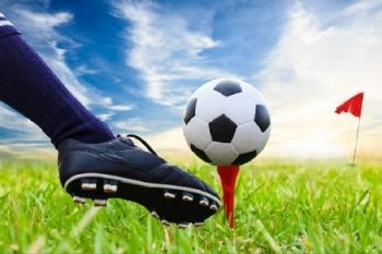 Footgolf Plus Burger and Chips For Two or Four from £15 at Shropshire Golf Centre (Up to 53% Off)