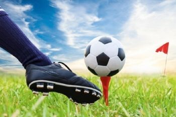 Footgolf Plus Burger and Chips For Two or Four from £15 at Abbey Hill Golf Centre (Up to 59% Off)
